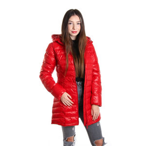 Pepe Jeans dámská červená delší bunda Alice - XL (280)